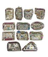 Lot of 12 Vintage 1950s-60s State Shaped Metal Ashtrays Souvenir Made in... - €76,99 EUR