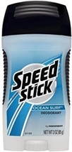 Speed Stick Solid Deodorant, Ocean Surf, 3 Ounce (Pack of 4) - £31.16 GBP
