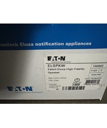 Eaton Wheelock Eluxa ELSPKW High Fidelity Speaker, White, Wall, FIRE - $38.74 CAD