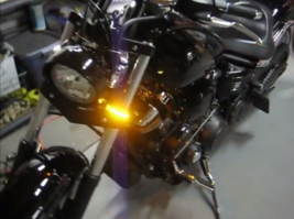 2x Motorcycle LED Fork Turn Signal Indicator Harley-Davidson Sport Glide - $16.44