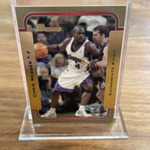 2003-04 Bowman Briefing Gold Sacramento Kings Basketball Card #28 Chris Webber - £1.58 GBP