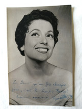 Mireille Ozy– Signed &amp; Dedicated Photo - Very Rare – C.1950 - £104.66 GBP