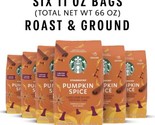 STARBUCKS Pumpkin Spice Limited Edition Ground Coffee 6-11oz Bags Best B... - $49.49