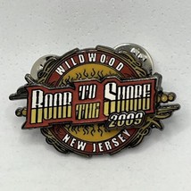 Wildwood New Jersey Roar To The Shore 2009 Motorcycle Rally Biker Lapel Hat Pin - £6.68 GBP