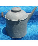 Vintage PRR Pennsylvania Railroad Galvanized Steel Water/Oil Can - $980.36 MXN
