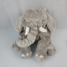 Ikea Gray Klappar Elefant Elephant 12&quot; Baby Chubb Plush Stuffed Leddjur Soft Toy - £15.26 GBP