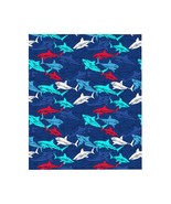 Thick  Shark decorative Flannel  fleece throw blanket 40x50  50X60 kid boys - £18.18 GBP+