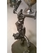 Circus clown silver figurines. Hand-chiseled statuette in massive silver. - $3,000.00