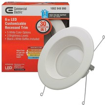 6&quot; Ceiling Can LED Light Kit Color Changeable Temp Dimmable - £11.92 GBP