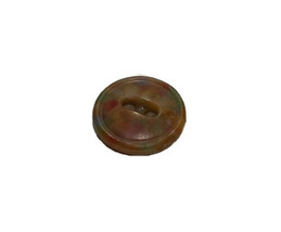 Single Vintage Multicolor Brown Novelty Round Button - 1.4 mm x 1.4 mm x... - £4.70 GBP