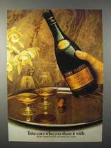 1973 Remy Martin Cognac Ad - Take Care Who You Share - $18.49
