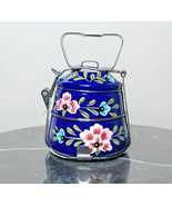 Designer Printed Indian Tiffin Lunchbox 2 Tier Hand Painted Tiffin - €72,50 EUR