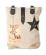 Horse 54877 Rodeo State Fair Book Bag Tote Purse 10 x 14&quot; Recycled Tent ... - $55.61 CAD