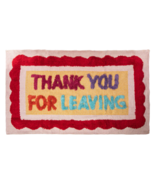 Cotton Tufted Rug 30in x 50in Thank You For Leaving New - €9,06 EUR