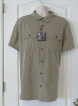 ZeroXposur Stretch Active Short Sleeve Shirt HRT Khaki Men&#39;s Sz. XXL NWT... - $21.29