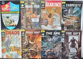 70s Lot of 13 The CRUSADERS Christian Comics #s 1,2,3,4,5,6,7,8,10,11,15,16 &amp;17 - £69.08 GBP