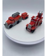 Trackmaster Die Cast &amp; Wood Thomas &amp; Friends Push Along Flynn Firetruck Lot - £7.53 GBP