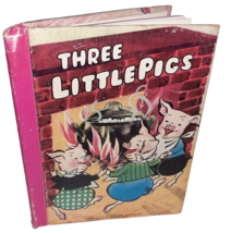 McLoughlin Bros Three Little Pigs Story Book 1937 + Jack &amp; Jill #804 - $7.92