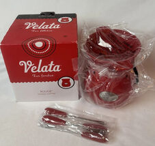 New Scentsy Velata Fun Fondue Rouge (red) Warmer Hostess Gift - $19.99