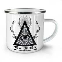 New World Order NEW Enamel Tea Mug 10 oz | Wellcoda - £20.08 GBP