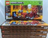 New Sealed/Box Wear LEGO Minecraft: The Nether Fortress (21122) - RETIRED - £88.20 GBP