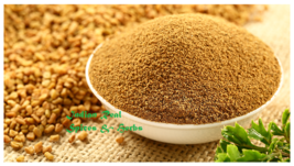 Fenugreek Seed Powder Methi Dana 100% Real Ayurvedic Pure &amp; Natural Worldwide - £10.89 GBP+