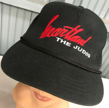 The Judds Heartland VTG 80&#39;s Naomi Wynonna Black Snapback Baseball Cap Hat - £35.30 GBP