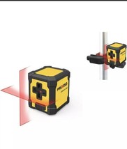 Laser Level 20M/65FT Self Leveling Cross Line Laser PLC10G Green Contractor - £22.65 GBP