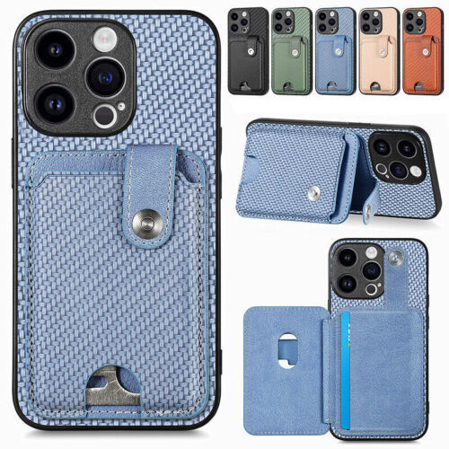 For Google Pixel 8 7 6 Pro 6a Retro Magnetic Flip Leather Wallet Case Cover