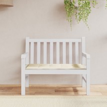  Garden Bench Cushion Cream Oxford fabric (100% polyester), Foam fiber - $63.85