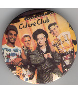CULTURE CLUB BOY GEORGE 3 BUTTONS 1980&#39;S 5cm NEW WAVE ROMANTIC MOVEMENT ... - $9.75