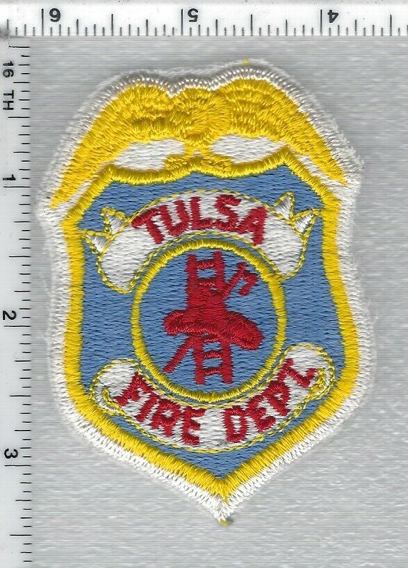 Tulsa Fire Department (Oklahoma) Large Cap/Hat Patch - $23.33