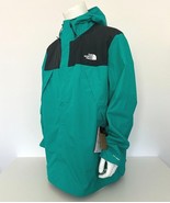 THE NORTH FACE MEN&#39;S ANTORA DRYVENT JACKET Lichen Teal /TNF Black sz XXL - $106.64 CAD