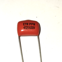 472k 630v ETR PPN Capacitor 4700pf / NOS 630 v / 4700 pf - £1.81 GBP