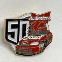 Ricky Craven #50 Budweiser Racing Race Car Driver NASCAR Enamel Lapel Ha... - £11.55 GBP