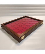 Display Showcase IN Wooden Display Case With Trays Masterphil for Coins ... - £54.07 GBP