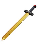 Munetoshi 24 Foam Scarlet Golden Battle Sword Finn Adventure Fantasy Co... - £12.28 GBP