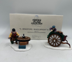 Department 56 C Bradford, Wheelwright &amp; Son 5818-1 Heritage Village Collection - $12.59