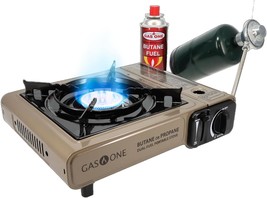 Gas One Gs-3400P Propane Or Butane Stove Dual Fuel Stove Portable Campin... - $41.95