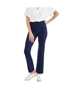 Style &amp; Co Womens XL Industrial Navy Blue Yoga Mid Rise Bootcut Pants NW... - $26.87 CAD