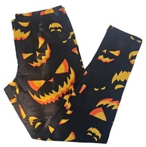 No Boundaries Halloween Spooky Pumpkins Ankle Length Leggings Jr Womens Size XXL - £4.87 GBP