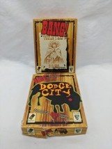 *NO Instructions* Lot Of (2) Bang 2nd Edition And Bang Dodge City Expansion - $67.31