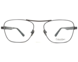 Calvin Klein Eyeglasses Frames CK8043 015 Black Gray Square Full Rim 52-... - £47.89 GBP