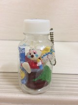 Disney White Rabbit Keychain. Alice In Wonderland. Bottle Theme. RARE - £16.02 GBP