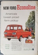 New Ford Econoline Pickup Advertisement 1961 - £18.27 GBP