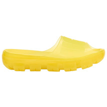 UGG Womens Jella Clear Yellow Slides Sandals Size 8 New - £45.72 GBP