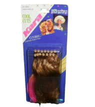 Vintage 1990 Replacement Sweet Honey Brunette Hair Plugs For Cool Cuts Kara Doll - £12.78 GBP