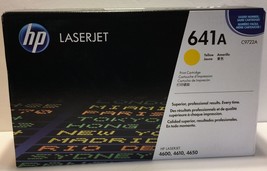 NIP Sealed HP 641A C9722A Yellow Print Cartridge Toner LaserJet 4600 461... - $31.67