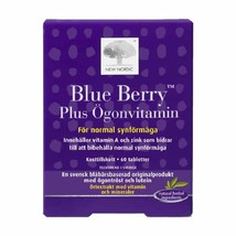 New Nordic Blue Berry Lutein Eye Health Vision Care 60 tablets - £40.73 GBP