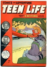 Teen Life #5 1946- Van Johnson- Woody Herman- Jackie Robinson VF- - £111.20 GBP